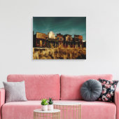 Toile Vieille Ville Fantôme Occidentale. (Insitu(Salon))