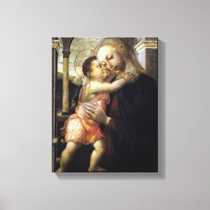 Toile Vierge à l'enfant - Botticelli - c1500