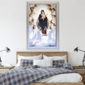 Toile Vierge aux anges par William Adolphe Bouguereau (Insitu(Chambre))