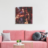 Toile Vierge aux rochers de Léonard de Vinci (Insitu(Salon))