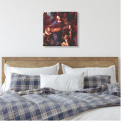 Toile Vierge aux rochers de Léonard de Vinci (Insitu(Chambre))