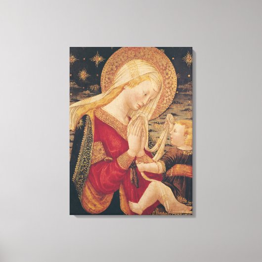 Toile Vierge et enfant 2 (Recto)