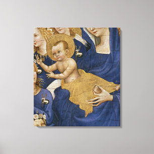 Toile Vierge et enfant, ch.1395-99