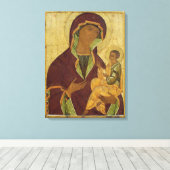 Toile Vierge et enfant, ch.1500 (Insitu (Plancher de Bois))