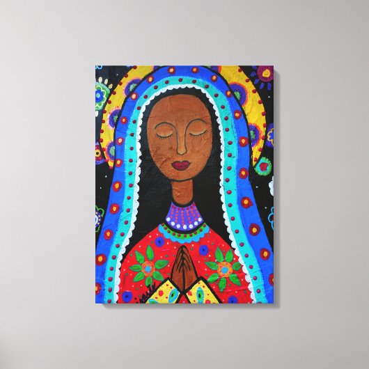 Toile Vierge Guadalupe (Recto)
