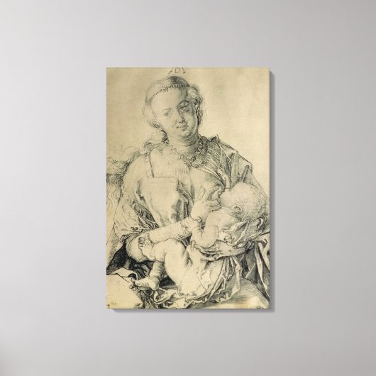 Toile Vierge Marie allaitant l'enfant Christ, 1512 (Recto)