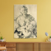 Toile Vierge Marie allaitant l'enfant Christ, 1512 (Insitu(Salon))