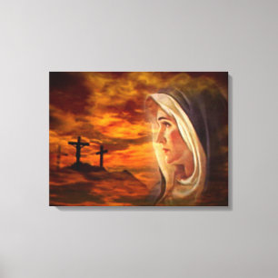 Toile Vierge Marie béni - mère de Dieu