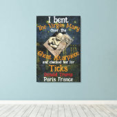 Toile Vierge Marie Donald TRUMP Ticks Parasites (Insitu (Plancher de Bois))
