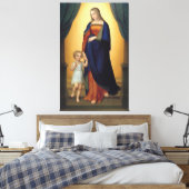 Toile Vierge Marie et l'Enfant Jésus Religieux (Insitu(Chambre))