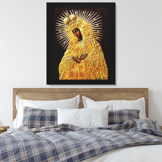 Toile Vierge noire en prière ... (Insitu(Chambre))