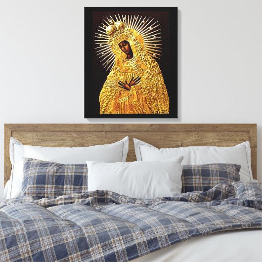 Toile Vierge noire en prière ... (Insitu(Chambre))