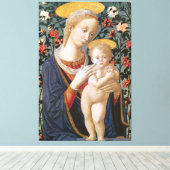Toile Vierge Sainte Vierge et Enfant Jésus (Insitu (Plancher de Bois))