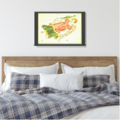 Toile Vierge Vierge Antique Constellation Miroir d'Urani (Insitu(Chambre))