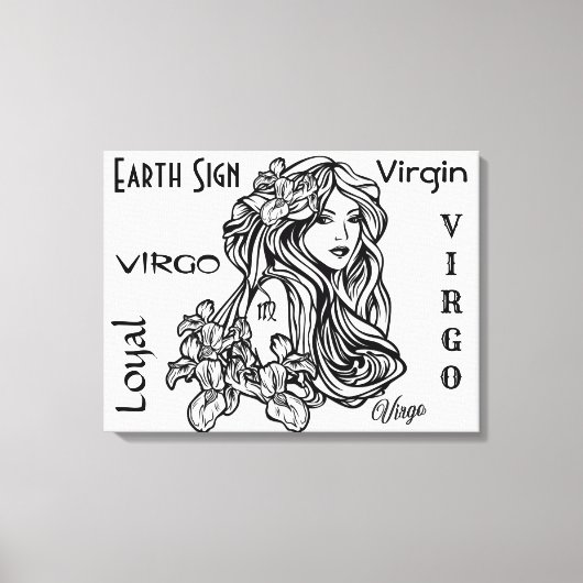 Toile Vierge Zodiac (Recto)
