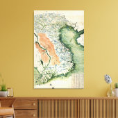 Toile VietnamCarte panoramiqueVietnam (Insitu(Salon))