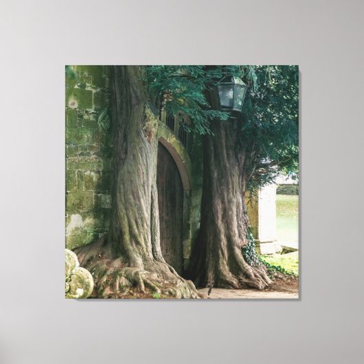 Toile Vieux arbres de Yew (Recto)