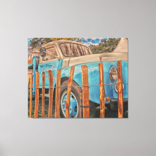 Toile Vieux camion au lait