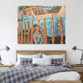 Toile Vieux camion au lait (Insitu(Chambre))