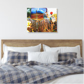 Toile Vieux camion de ferme (Insitu(Chambre))