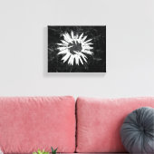Toile Vieux Fleur (Insitu(Salon))