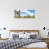 Toile Vieux oliviers dans un paysage toscan (Insitu(Chambre))