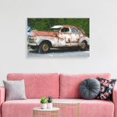 Toile Vieux Rusty Brossé Canvas de voiture (Insitu(Salon))