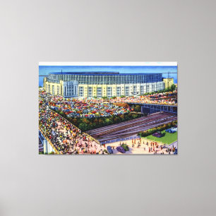 Toile Vieux stade municipal de Cleveland Ohio