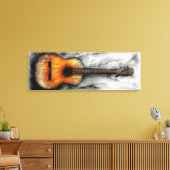 Toile Vieux tableau de guitare (Insitu(Salon))