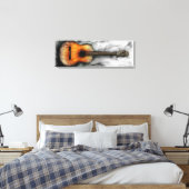 Toile Vieux tableau de guitare (Insitu(Chambre))