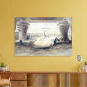 Toile View from under the Portico of Temple of Edfou (Insitu(Salon))