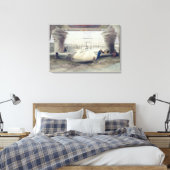 Toile View from under the Portico of Temple of Edfou (Insitu(Chambre))