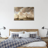 Toile View of Dordrecht Downstream from the Grote Kerk, (Insitu(Chambre))