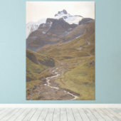 Toile View of the Wilde Frau (Insitu (Plancher de Bois))