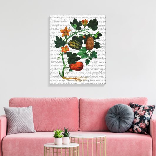 Toile Vigne de squash 1 (Insitu(Salon))