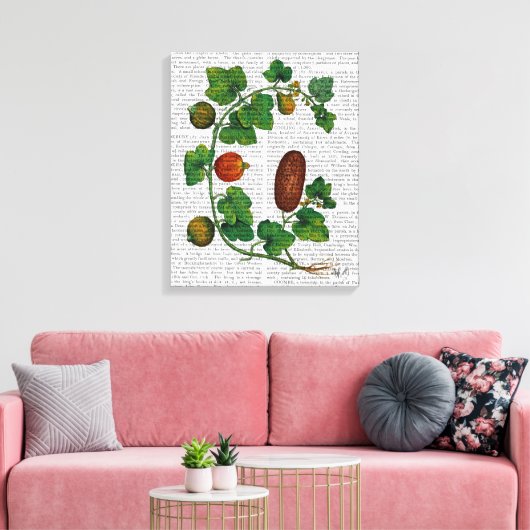 Toile Vigne de squash 3 (Insitu(Salon))