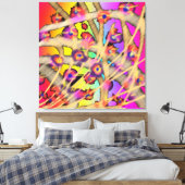 Toile Vigne Fleurie (Insitu(Chambre))