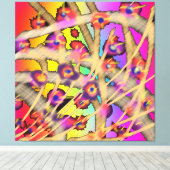 Toile Vigne Fleurie (Insitu (Plancher de Bois))