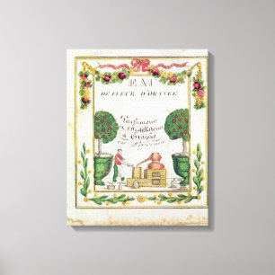 Toile Vignette de l'Eau de Fleur d'Orange