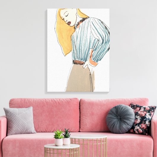 Toile Vignette mode (Insitu(Salon))