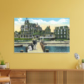 Toile Vignoble de Martha, vue sur la jetée de la maison  (Insitu(Salon))