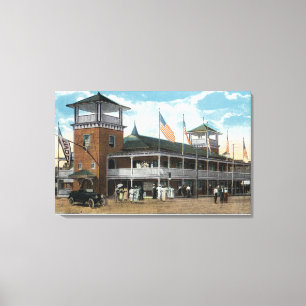 Toile Vignoble de Martha, Vue sur le Tivoli