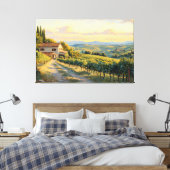 Toile Vignoble Rolling en Toscane (Insitu(Chambre))