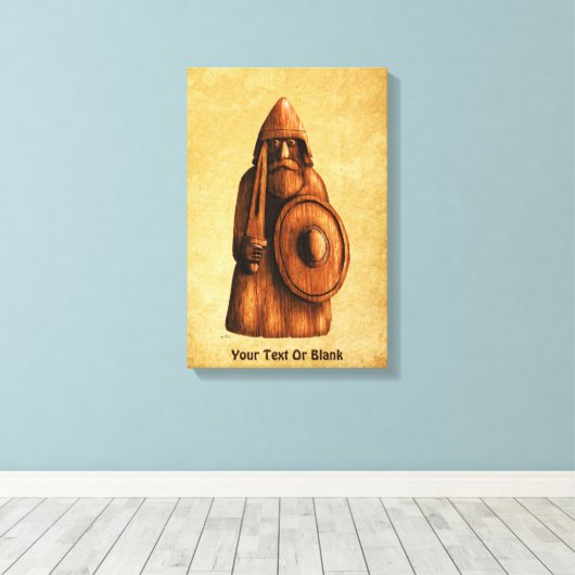 Toile Viking rustique (Insitu (Plancher de Bois))