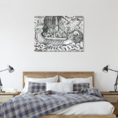 Toile Viking Ship (Insitu(Chambre))