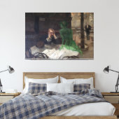 Toile Viktor Oliva - The Absinthe Drinker (1901) (Insitu(Chambre))