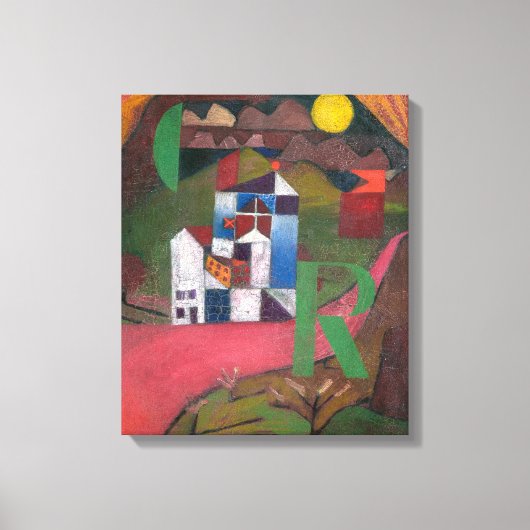 Toile Villa R | Paul Klee | (Recto)