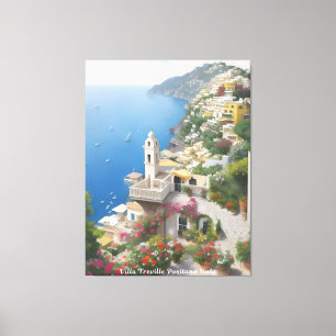 Toile Villa Treville Positano Italie