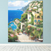 Toile Villa Treville Positano Italie (Insitu (Plancher de Bois))