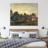 Toile Village agricole à Twilight (1884) (Insitu(Chambre))